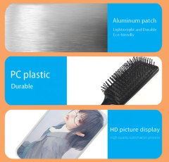Sublimation Blank Heat Transfer Printing Eco-Friendly Rectangle Shape Blanks Comb,NaBaiYu,Sublimation Blank Heat Transfer Printing Eco-Friendly Rectangle Shape Blanks Comb
