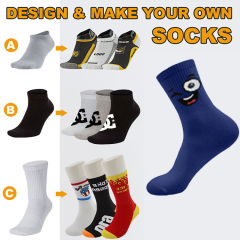 OEM Design Casual Knitted Sock Custom Crew Cotton Brands Sock Custom Socks Men With Logo,NaBaiYu,OEM Design Casual Knitted Sock Custom Crew Cotton Brands Sock Custom Socks Men With Logo