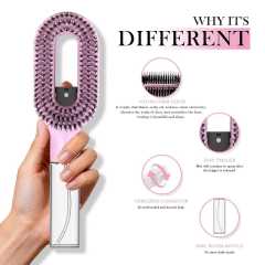 2-in-1 Hair Mist Brush Wet & Dry Detangling Hair Brush Anti-static Comb Spray Comb,NaBaiYu,2-in-1 Hair Mist Brush Wet & Dry Detangling Hair Brush Anti-static Comb Spray Comb