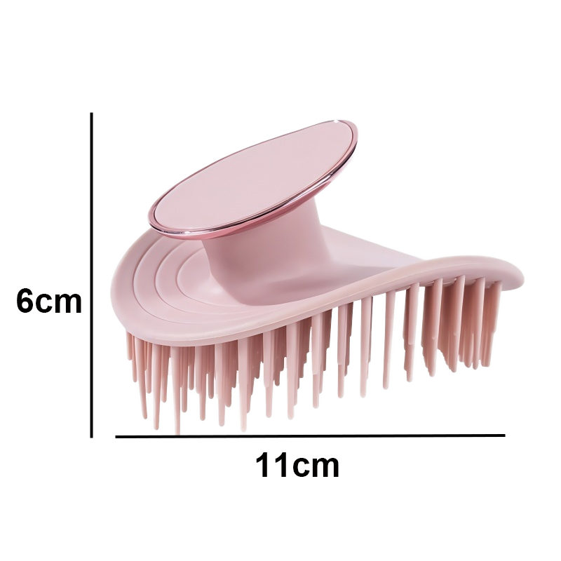 Custom Logo Oval Silicone Bristle Scalp Massager Brush Detangling Hair Shampoo Brush Massager for Women,NaBaiYu,Custom Logo Oval Silicone Bristle Scalp Massager Brush Detangling Hair Shampoo Brush Massager for Women