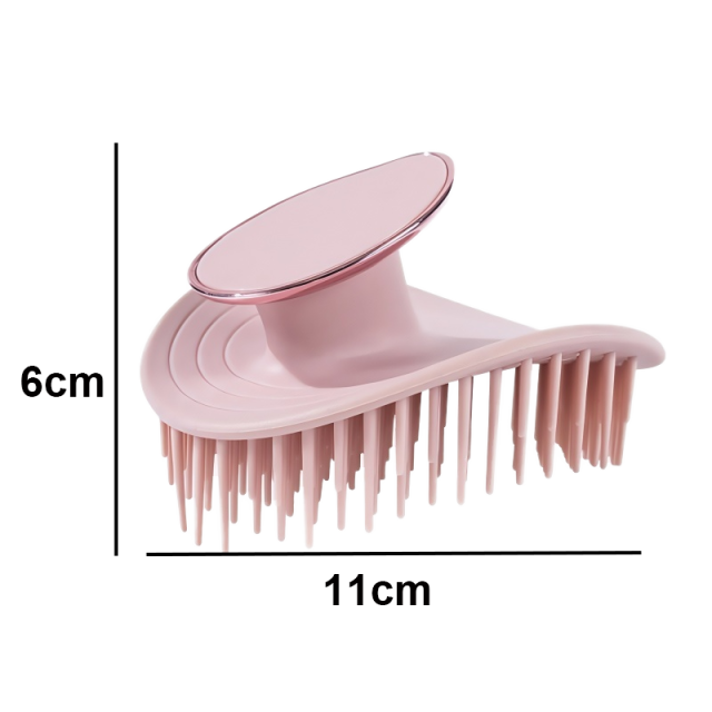 Custom Logo Oval Silicone Bristle Scalp Massager Brush Detangling Hair Shampoo Brush Massager for Women,NaBaiYu,Custom Logo Oval Silicone Bristle Scalp Massager Brush Detangling Hair Shampoo Brush Massager for Women