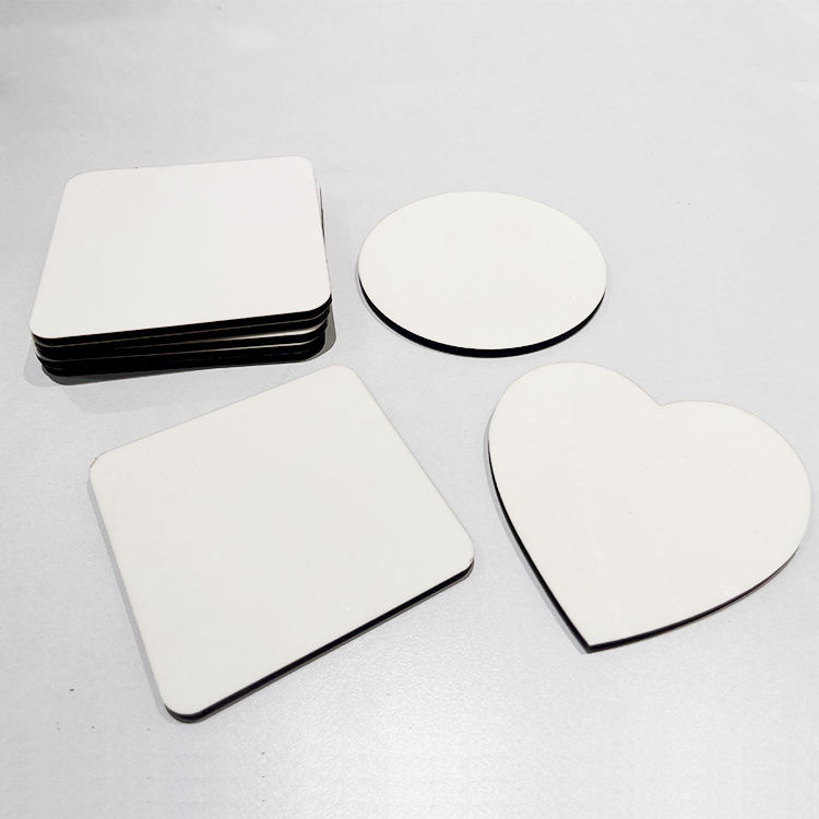 MDF Coaster Square MDF Mat Wooden Tea Cup Pad Sublimation Blank Coasters,NaBaiYu,MDF Coaster Square MDF Mat Wooden Tea Cup Pad Sublimation Blank Coasters