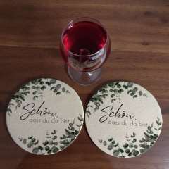 Custom Absorbent Paper Coasters Printed Logo Thick Cardboard Disposable Coasters,NaBaiYu,Custom Absorbent Paper Coasters Printed Logo Thick Cardboard Disposable Coasters