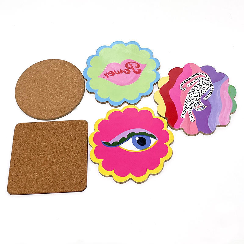 MDF Coaster Square MDF Mat Wooden Tea Cup Pad Sublimation Blank Coasters,NaBaiYu,MDF Coaster Square MDF Mat Wooden Tea Cup Pad Sublimation Blank Coasters
