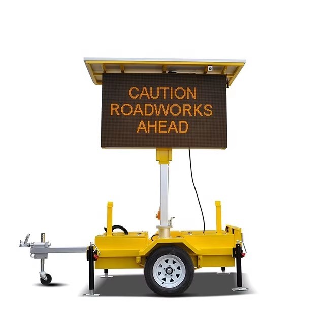 Portable Variable Message Signs Mobile Trailer Solar VMS,MY SHOP,Portable Variable Message Signs Mobile Trailer Solar VMS-MY SHOP