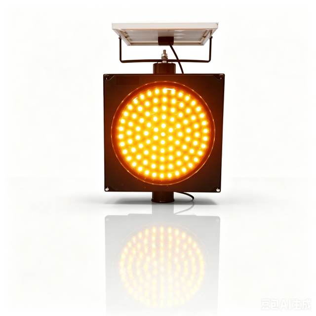 Solar Yellow Flashing Warning Light,MY SHOP,Solar Yellow Flashing Warning Light-MY SHOP