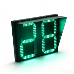 2 Digit Inclined LED Traffic Countdown Timer,MY SHOP,300mm Red Man Green Countdown + Moving Green ManTraffic signal Light