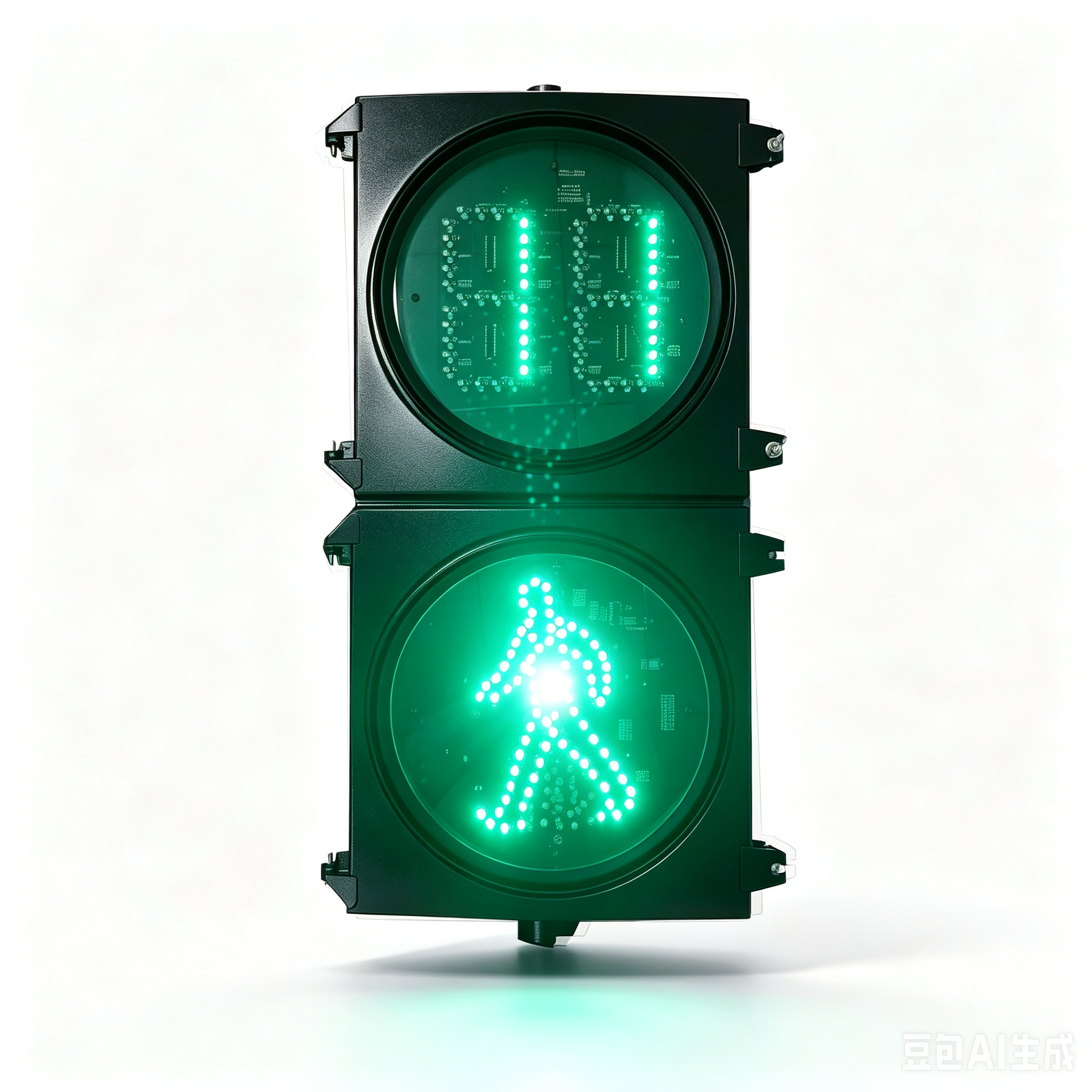 Pedestrian Traffic Light with Countdown Timer / LED Walking Signal Lamp,MY SHOP,300mm Red Man Green Countdown + Moving Green ManTraffic signal Light