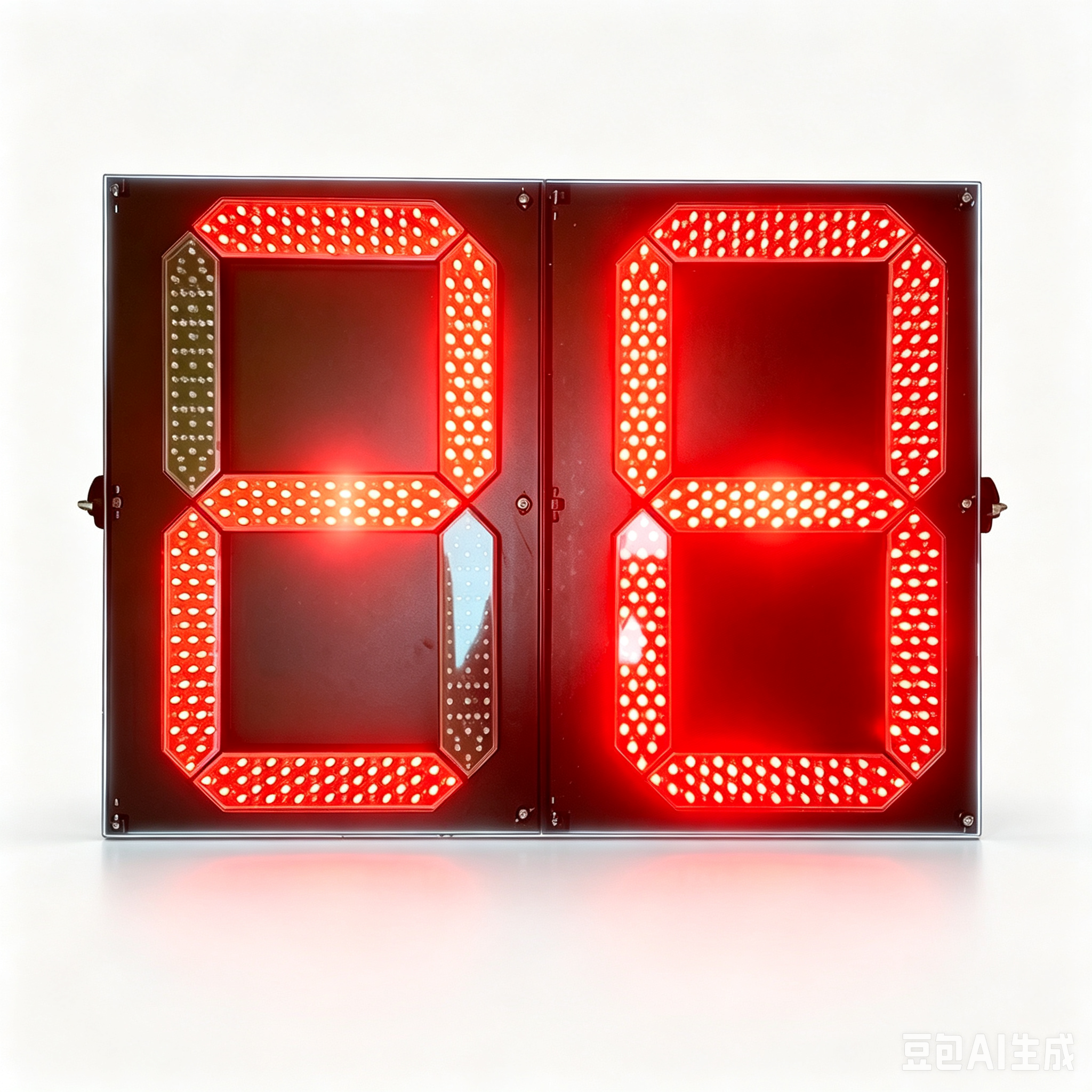 2 Digit Inclined LED Traffic Countdown Timer,MY SHOP,300mm Red Man Green Countdown + Moving Green ManTraffic signal Light