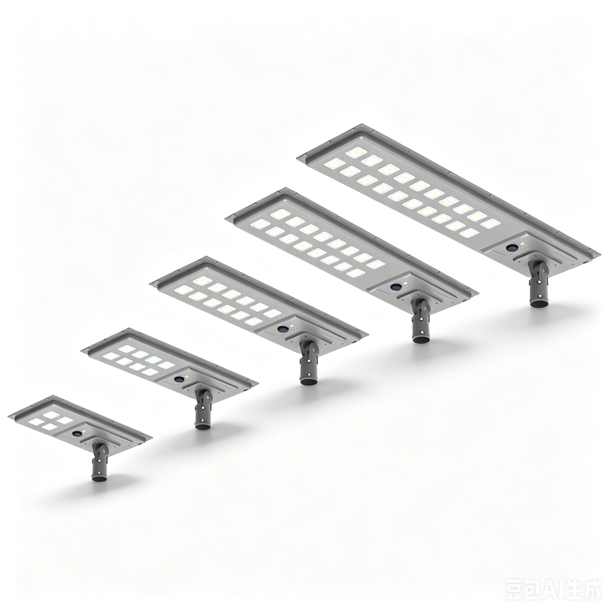Integrated Solar Street Light With IP65 Waterproof  Aluminum Outdoor LED Street Lamp,MY SHOP,Integrated Solar Street Light With IP65 Waterproof  Aluminum Outdoor LED Street Lamp