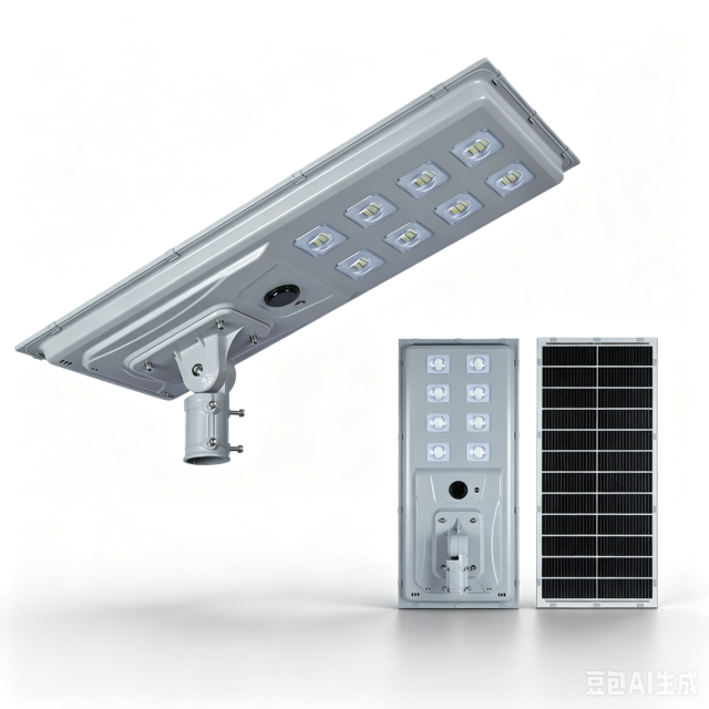 Integrated Solar Street Light With IP65 Waterproof  Aluminum Outdoor LED Street Lamp,MY SHOP,Integrated Solar Street Light With IP65 Waterproof  Aluminum Outdoor LED Street Lamp