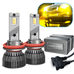 M6 Series 3000K Golden Yellow LED Headlight Bulbs – 130W Multi-Copper Tube Cooling,Sungmo LED Lighting,M6 Series 3000K Golden Yellow LED Headlight Bulbs – 130W Multi-Copper Tube Cooling