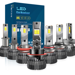 M6 Series 6500K Pure White LED Headlight Bulbs – 130W Multi-Copper Tube Cooling,Sungmo LED Lighting,M6 Series 6500K Pure White LED Headlight Bulbs – 130W Multi-Copper Tube Cooling