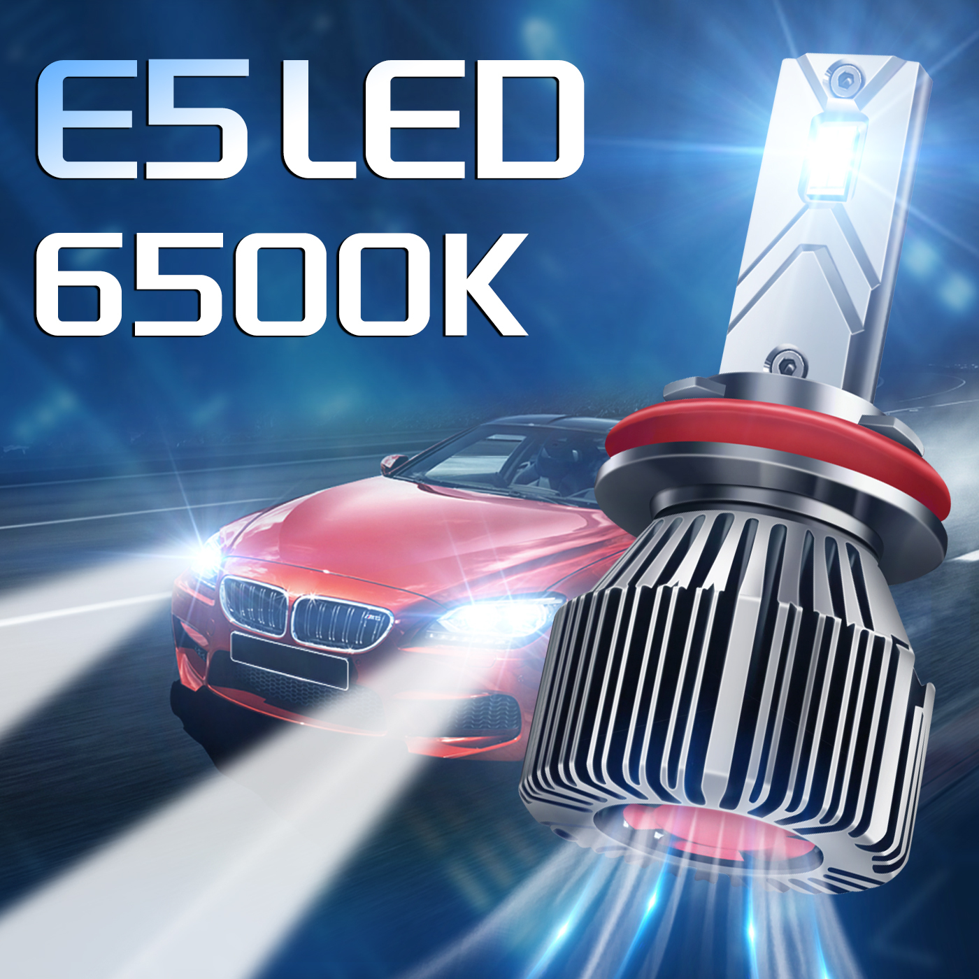 Sungmo E5 Series 6500K LED Headlight – 60W Built-in Linear Driver,Sungmo LED Lighting,E5 Series 6500K LED Headlight – 60W Built-in Linear Driver