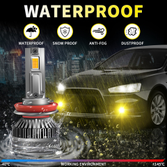Sungmo E6S Series 3000K Golden Yellow LED Headlight – 60W Built-in Linear Driver,Sungmo LED Lighting,E6S Series 3000K Golden Yellow LED Headlight – 60W