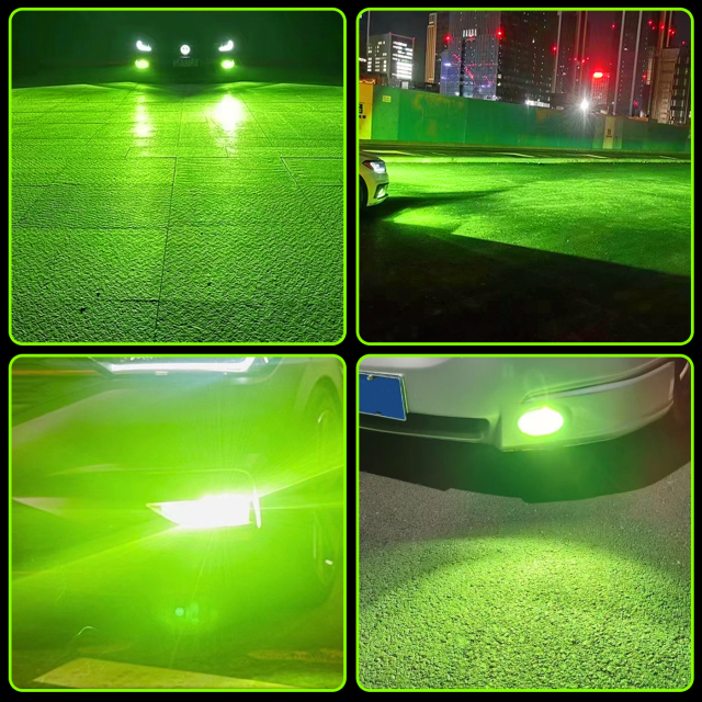 Sungmo E6S Series Lime Green LED Headlight – 60W Built-in Linear Driver,Sungmo LED Lighting,E6S Series Lime Green LED Headlight – 60W Built-in Driver