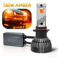 Sungmo M6 Series Amber LED Headlight – 130W Multi-Copper Tube Cooling,Sungmo LED Lighting,M6 Series Amber LED Headlight – 130W