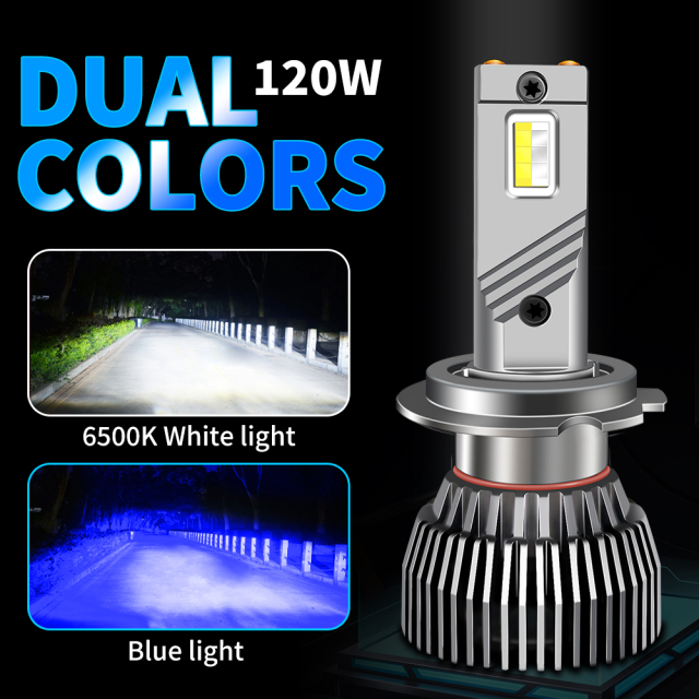 Sungmo M6B Series Dual-Color LED Headlight – White & Blue Switchable,Sungmo LED Lighting,M6B Dual-Color LED Headlight – White & Blue Switchable