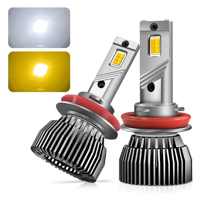 Sungmo M6Y Series Dual-Color LED Headlight – White & Golden Yellow Switchable,Sungmo LED Lighting,M6Y Dual-Color LED Headlight–White& Golden Yellow Switchable