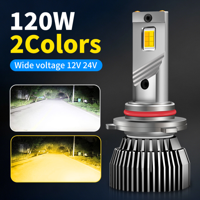 Sungmo M6Y Series Dual-Color LED Headlight – White & Golden Yellow Switchable,Sungmo LED Lighting,M6Y Dual-Color LED Headlight–White& Golden Yellow Switchable