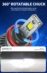 Sungmo M86 Series LED Headlight – 110W Dual Copper Tube Cooling,Sungmo LED Lighting,M86 Series LED Headlight–110W Jing Edition Dual Copper Tube
