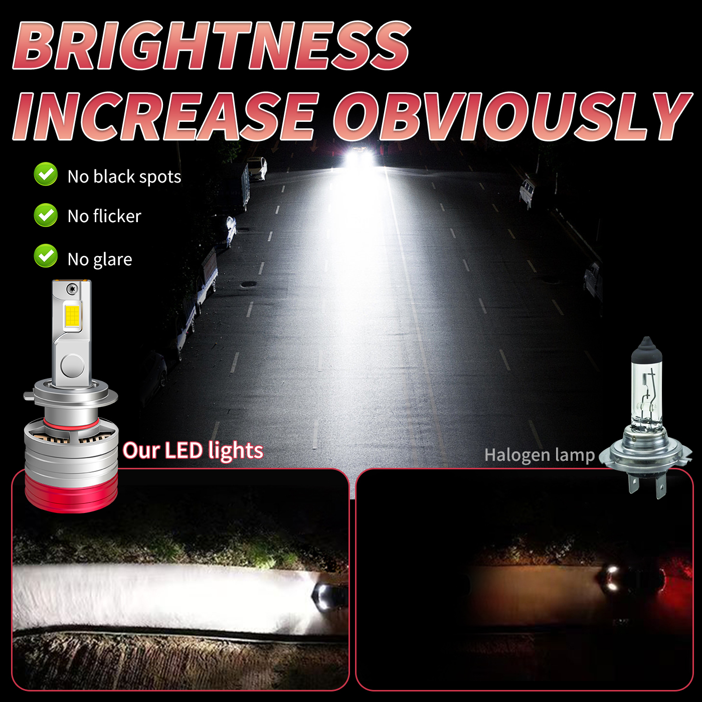 Sungmo T3 Series LED Headlight – 240W High-Power Triple Copper Tube Cooling,Sungmo LED Lighting,T3 Series LED Headlight – 240W Triple Copper Tube Cooling