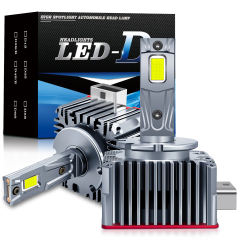 Sungmo D-Plus Series LED Headlight – 100W Dual Copper Tube with Smart Decoder,Sungmo LED Lighting,D1S/D2S/D3S/D4S/D5S/D8S Replacement with Decoder
