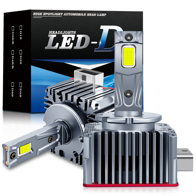 Sungmo D-Plus Series LED Headlight – 100W Dual Copper Tube with Smart Decoder,Sungmo LED Lighting,D1S/D2S/D3S/D4S/D5S/D8S Replacement with Decoder