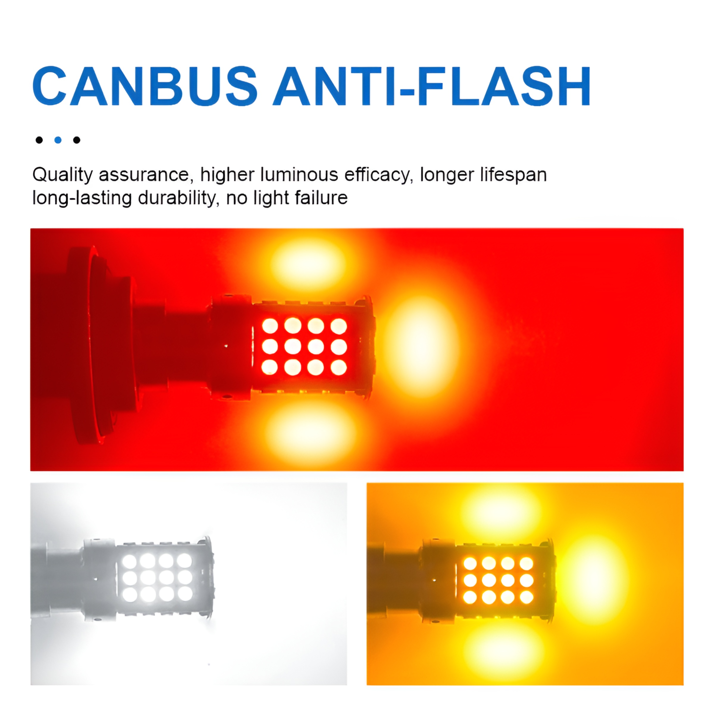 Sungmo LED CANBUS Tail Light – 3157/7440/7443 Anti-Flash Dual-Filament,Sungmo LED Lighting,CANBUS Tail Light–3157/7440/7443Anti-Flash Brake Turn Signal