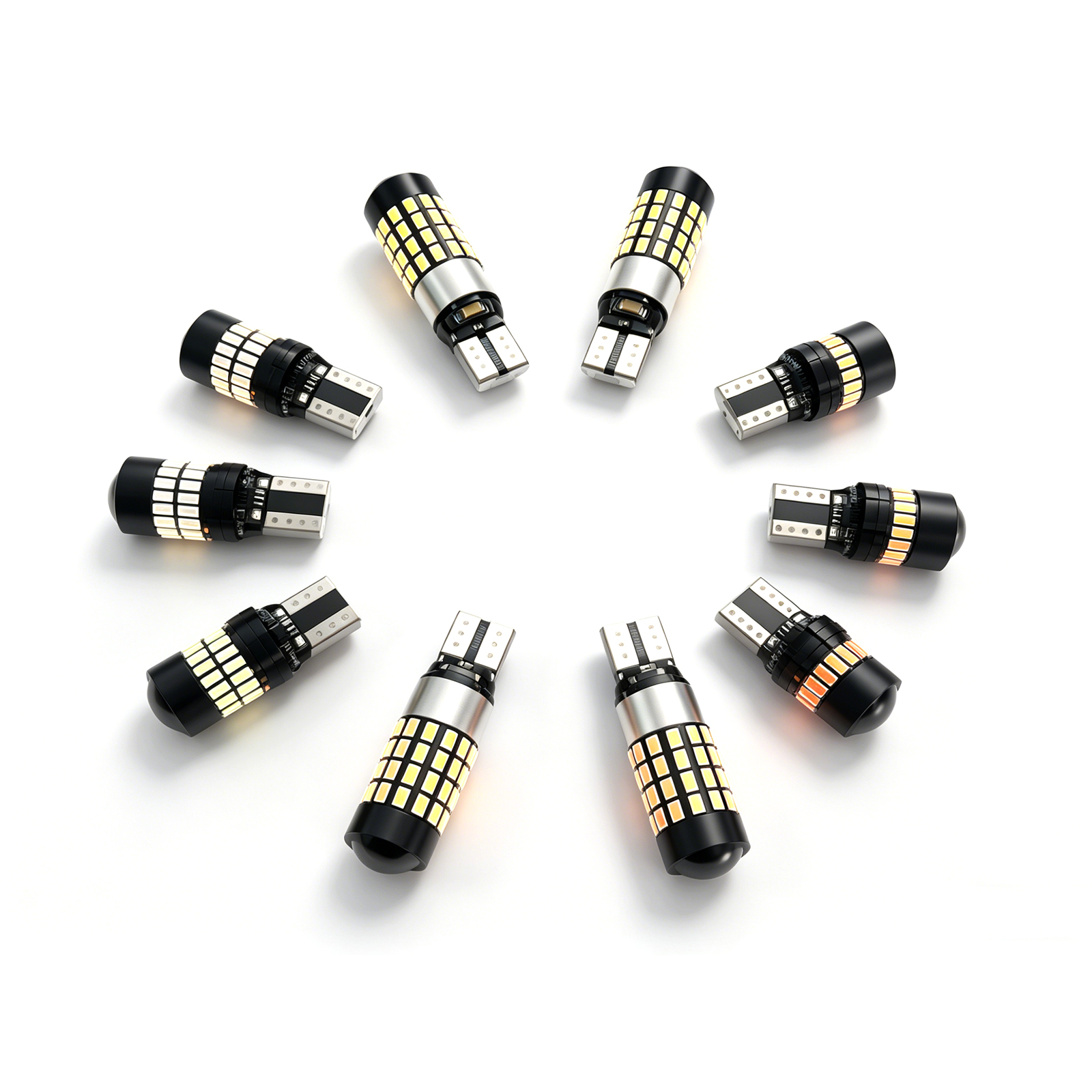 Sungmo T10 LED Bulb – 18/34/54 SMD Multi-Color Interior & Side Marker Light,Sungmo LED Lighting,T10 Bulb– 18/34/54 SMD Multi-Color Interior & Marker Light