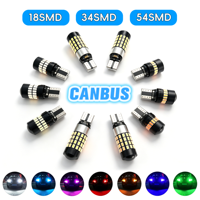 Sungmo T10 LED Bulb – 18/34/54 SMD Multi-Color Interior & Side Marker Light,Sungmo LED Lighting,T10 Bulb– 18/34/54 SMD Multi-Color Interior & Marker Light
