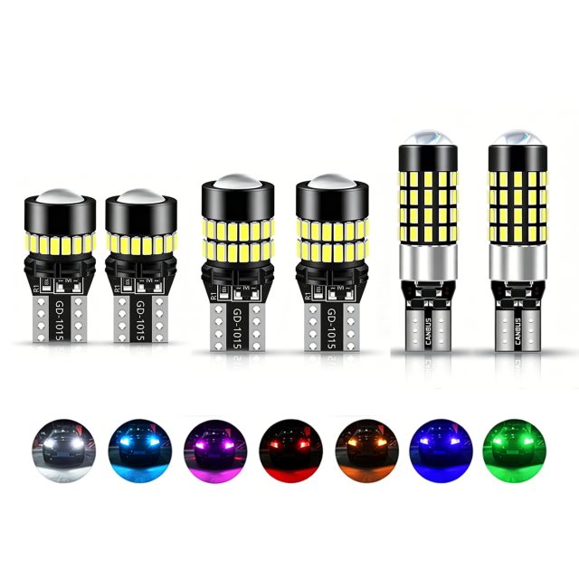 Sungmo T10 LED Bulb – 18/34/54 SMD Multi-Color Interior & Side Marker Light,Sungmo LED Lighting,T10 Bulb– 18/34/54 SMD Multi-Color Interior & Marker Light