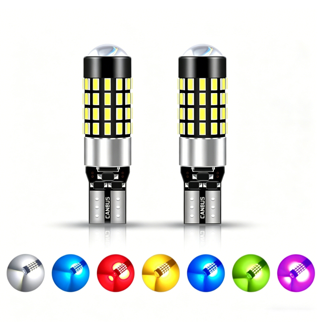 Sungmo T10 LED Bulb – 18/34/54 SMD Multi-Color Interior & Side Marker Light,Sungmo LED Lighting,T10 Bulb– 18/34/54 SMD Multi-Color Interior & Marker Light