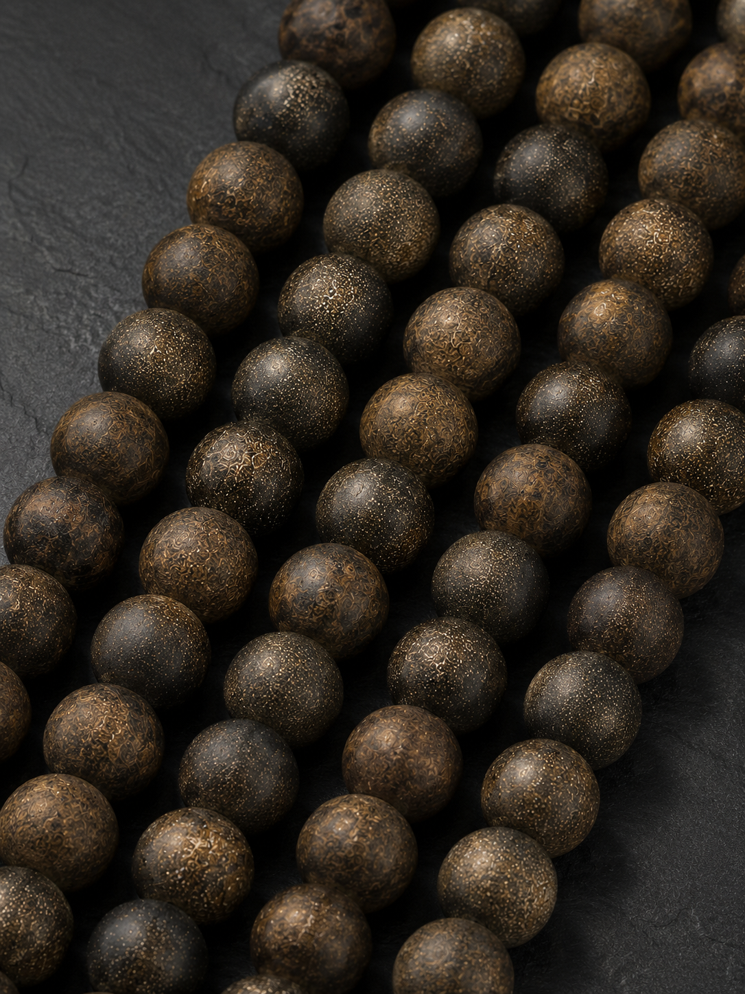 Matte Golden Obsidian, Matte Bronzite, Coffee Tiger's Eye & Matte Black Obsidian Beaded Bracelet - Earthguard