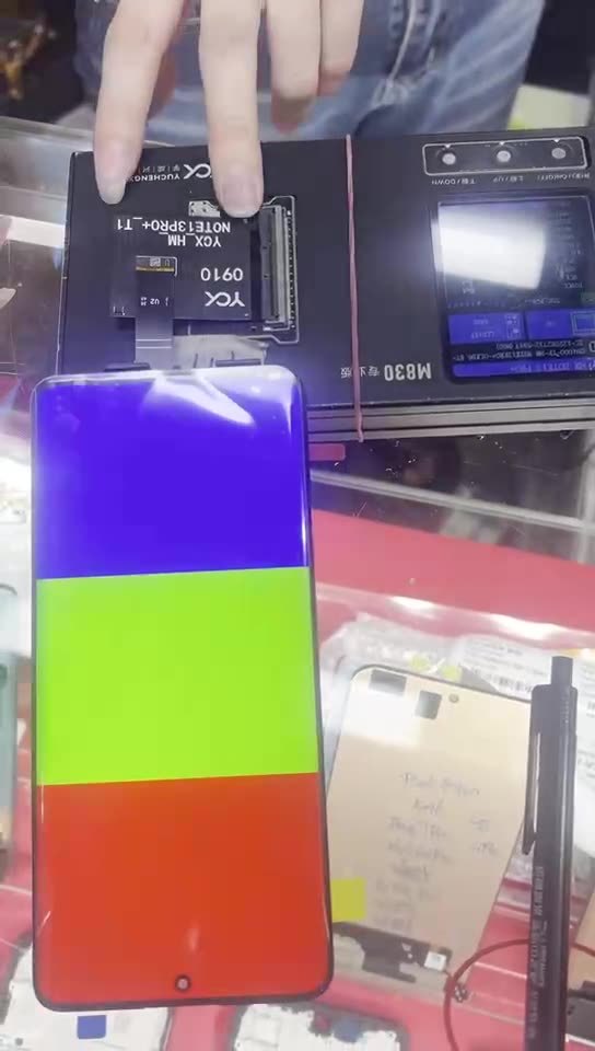 Compatible with Redmi Note 13 Series AMOLED Screen Assembly, Original Quality with Fingerprint Support, With Frame / Without Frame,Panelix,Compatible with Redmi Note 13 Series AMOLED Screen Assembly
