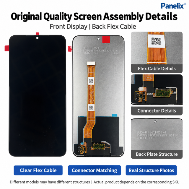 Compatible with OPPO A Series LCD Screen Assembly Original Quality Display Replacement,Panelix,OPPO A Series LCD Screen Assembly | Original Quality
