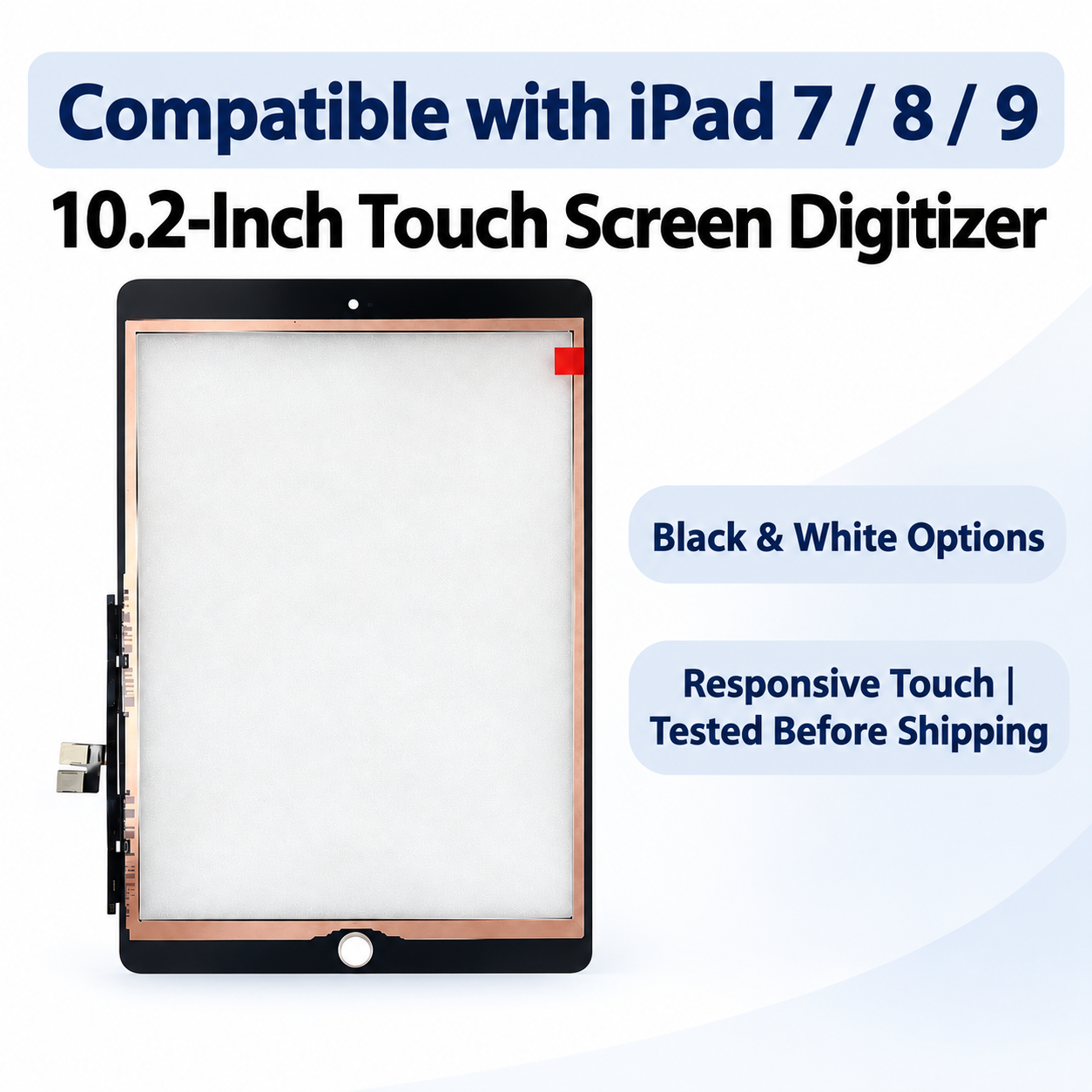 Compatible with iPad 7/8/9 10.2-Inch Touch Screen Digitizer,Panelix,iPad 7/8/9 10.2-Inch Touch Screen Digitizer | Panelix
