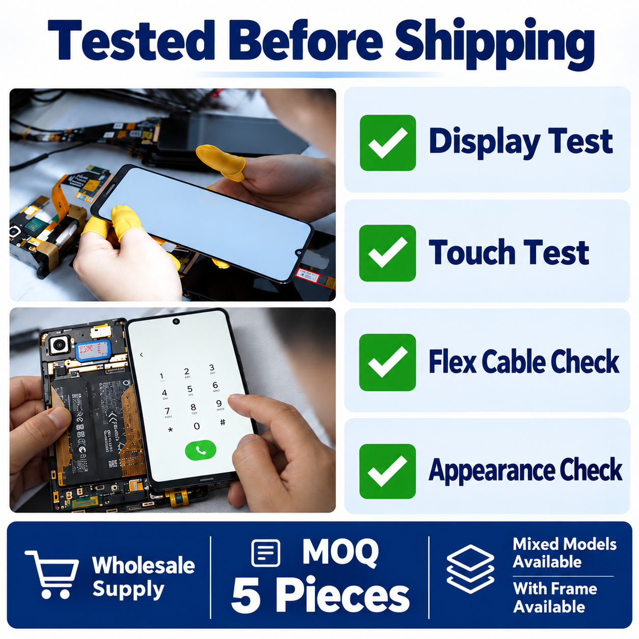 Samsung Galaxy A10/A10s/A11/A20/A20s/A21s/A22 4G/5G INCELL LCD Screen Assembly,Panelix,Samsung Galaxy A INCELL LCD Screen Assembly | Panelix
