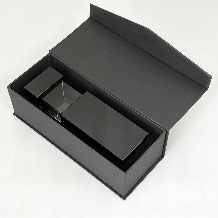 Black Clear Crystal Block Trophy Awards MH-LJ0958