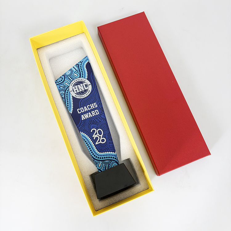 Full Color Printing Personalized Crystal Trophy Awards MH-J0961