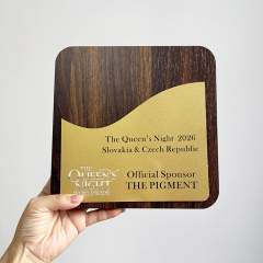Gold plate