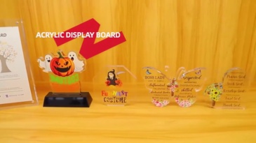 Bulk Wholesale Acrylic Employee Recognition Trophy-annual Outstanding Performance Award With Custom_