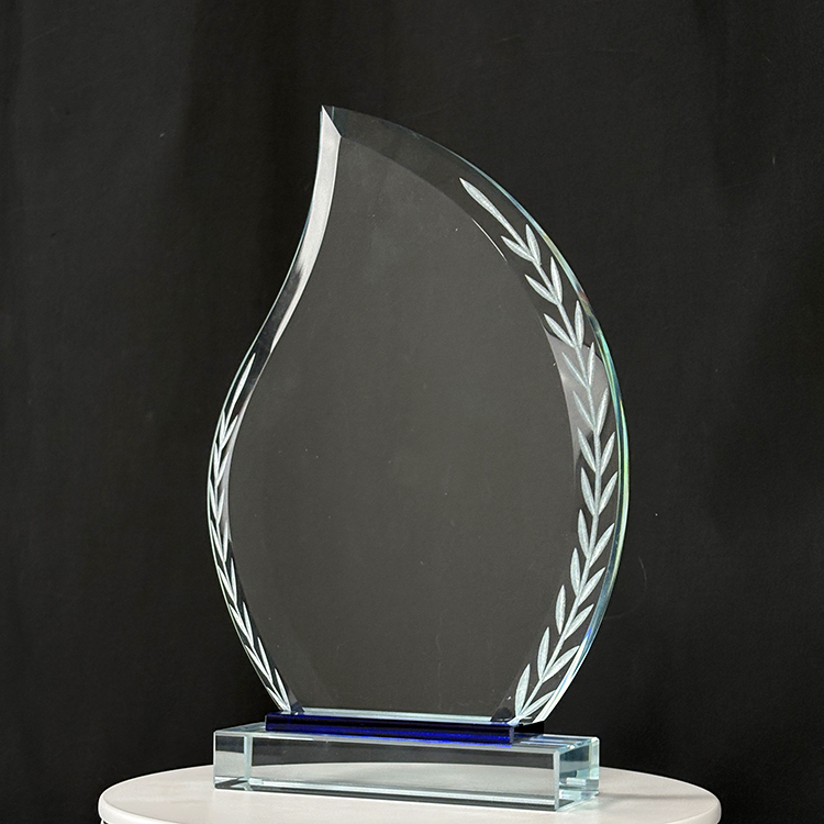 Blank Clear Plaque Crystal Trophy Award MH-LJ0866
