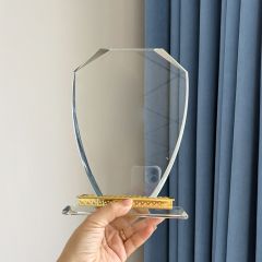 Clear with clear base