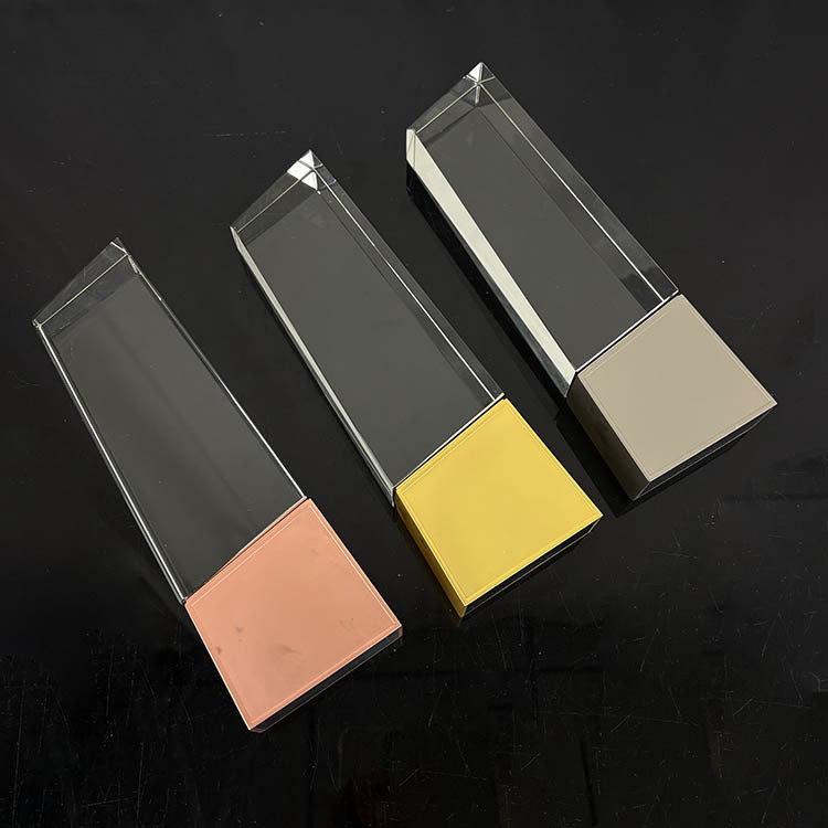 Gold Silver Bronze Metal Base Blank Crystal Trophy Awards MH-LJ0920