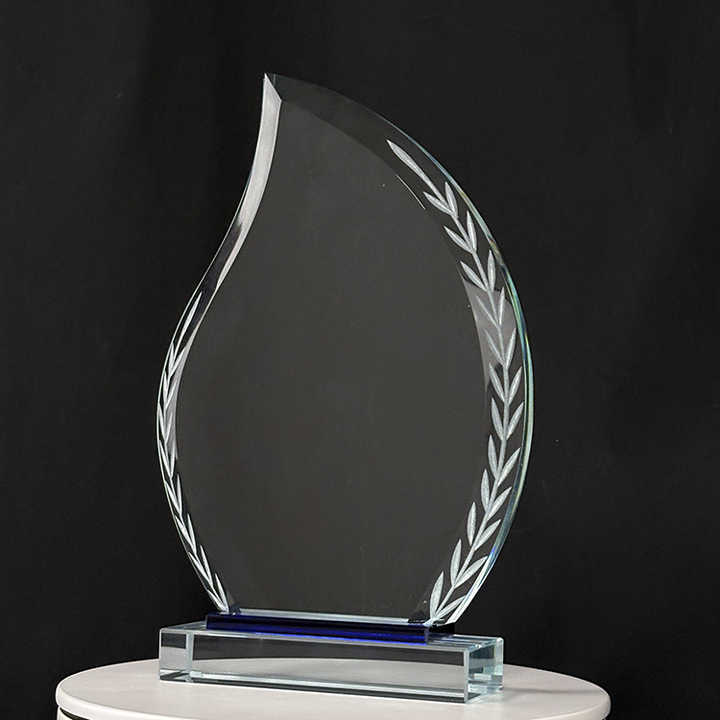 Blank Clear Plaque Crystal Trophy Award MH-LJ0866
