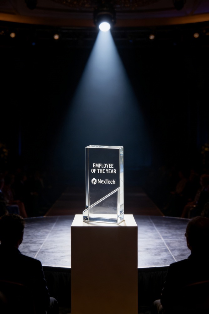 Bulk Wholesale Acrylic Employee Recognition Trophy-annual Outstanding Performance Award With Custom_