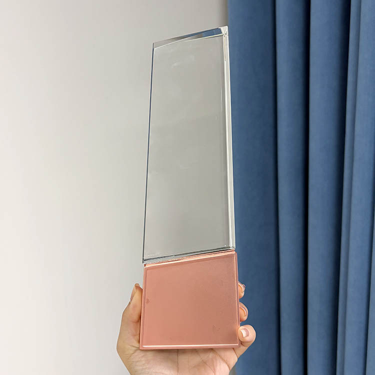 Gold Silver Bronze Metal Base Blank Crystal Trophy Awards MH-LJ0920