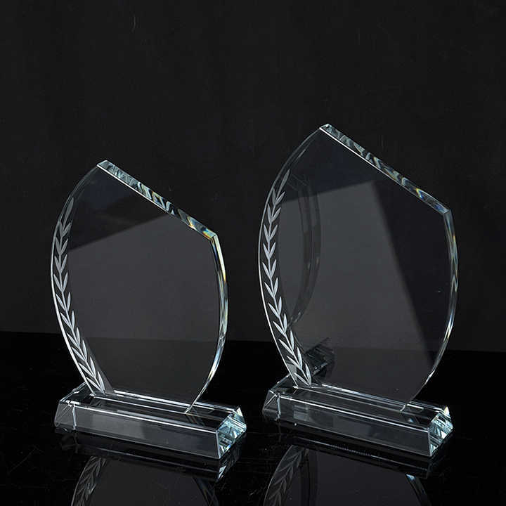 Blank Plaque Crystal Trophy Award MH-LJ0864