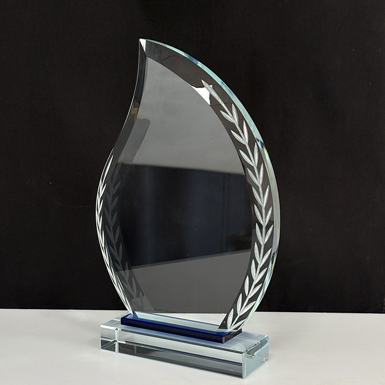 Blank Clear Plaque Crystal Trophy Award MH-LJ0866